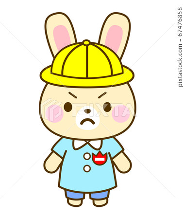 Angry kindergarten rabbit Angry kindergarten rabbit 67476858