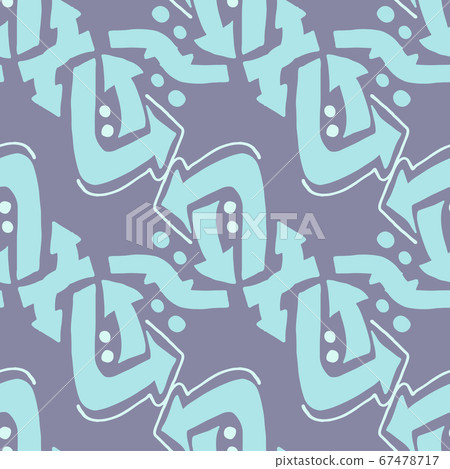 Pastel seamless pattern with arrows symbol. 67478717