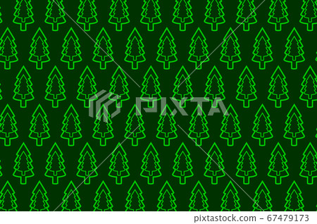 Coniferous tree - vector background 67479173