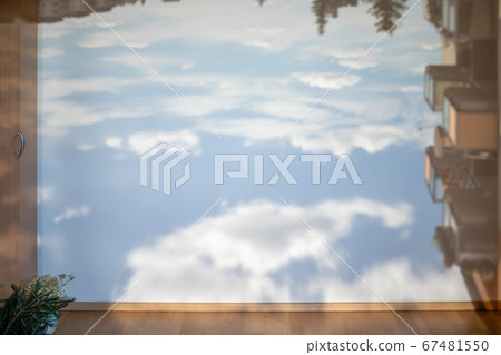 Effect of camera obscura created in a room of a 67481550