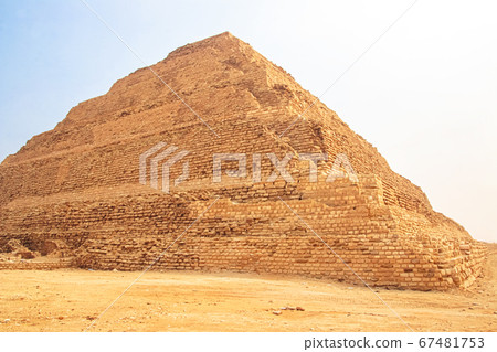 The Djoser Pyramid, the first pyramid erected in The Djoser Pyramid, the first pyramid erected in 67481753