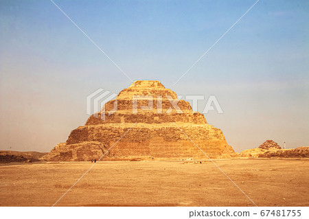 The Djoser Pyramid, the first pyramid erected in The Djoser Pyramid, the first pyramid erected in 67481755