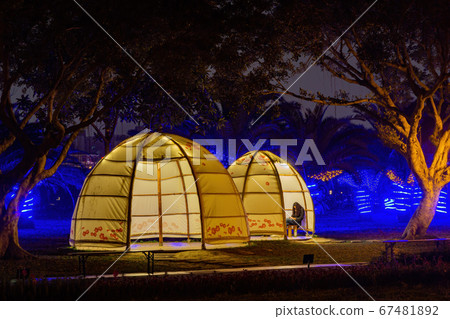 Night view of some beautiful building of Xinsheng Night view of some beautiful building of Xinsheng 67481892