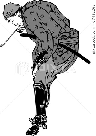 Ukiyoe Townsman 169 Black and White Ukiyoe Townsman 169 Black and White 67482263