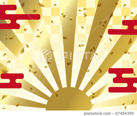 新年快樂的日本背景材料 67484399