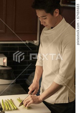 業務，廚師，男人 67484883