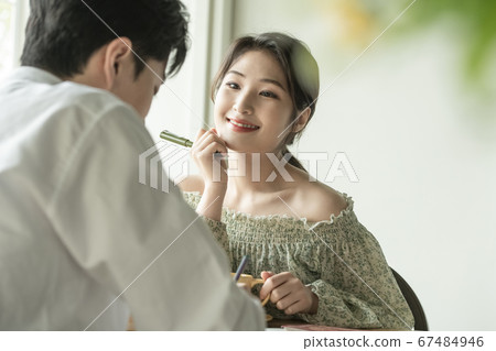 生活方式，夫婦，男人和女人 67484946