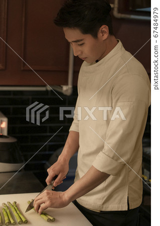 業務，廚師，男人 67484979