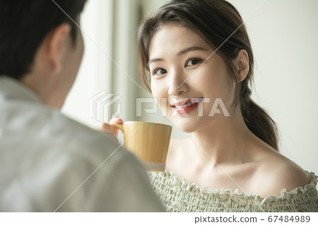 生活方式，夫婦，男人和女人 67484989
