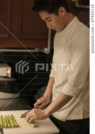 業務，廚師，男人 67485118