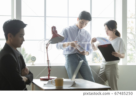商務，會議，男女 67485250