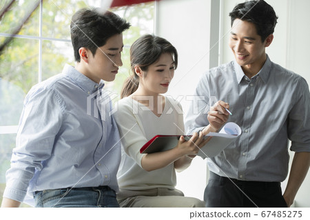 商務，會議，男女 67485275