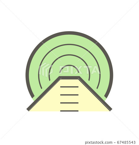Geotechnical engineering work or  tunnel vector 67485543