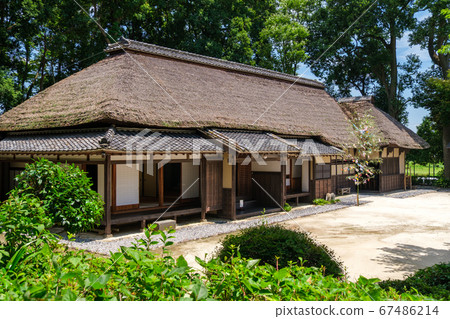 Tanabata decoration of an old folk house 67486214