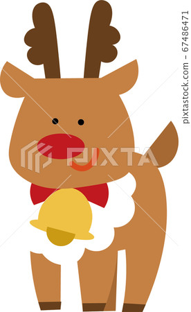 微笑的馴鹿 67486471