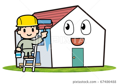 用滾筒塗油漆 67486488