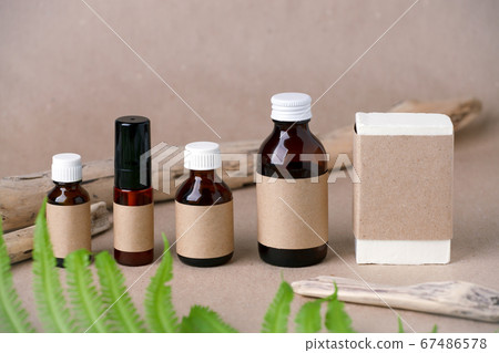 Herbal natural facial cosmetic products set with Herbal natural facial cosmetic products set with 67486578