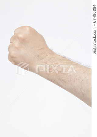 Middle-aged man's hair 67486884