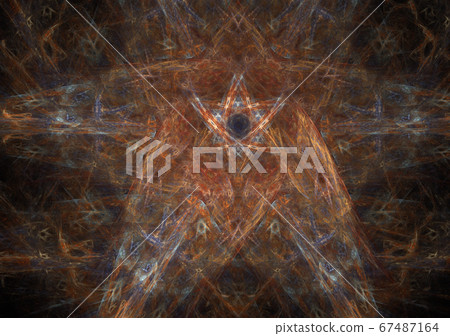 colorfully abstract fractal image 67487164