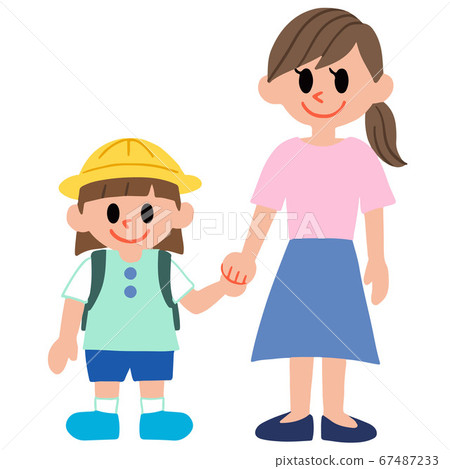 幼兒園兒童制服父母牽手 67487233
