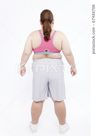 Metabo woman back view 67488706