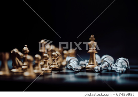 Leader and success business competition concept. Leader and success business competition concept. 67489985