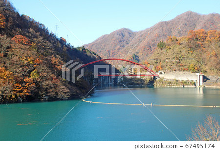 Kurobe Valley trolley train trip Kurobe Valley trolley train trip 67495174