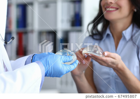 Professional qualified female nurse 67495807