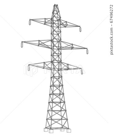 Electric pylon or electric tower concept 67496272
