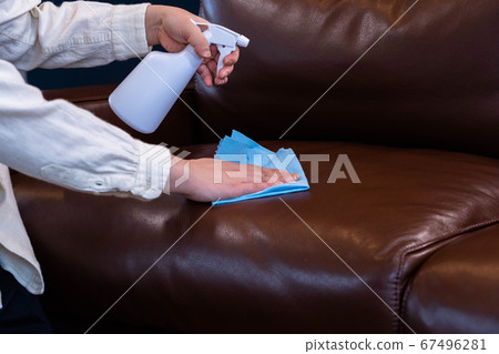 Infection measures disinfection sofa 67496281