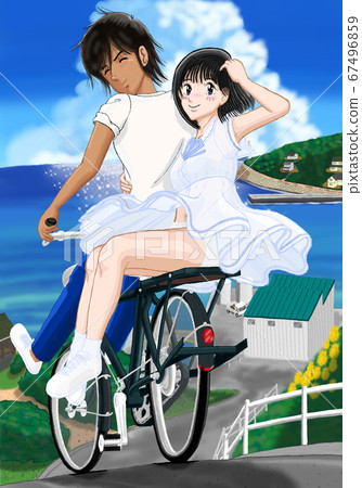 JK Yu Natsukiro (summer color) "Put You Behind Your Bicycle..." 19 67496859