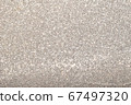 silver glitter texture background	 67497320