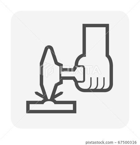 hammer welding icon hammer welding icon 67500316