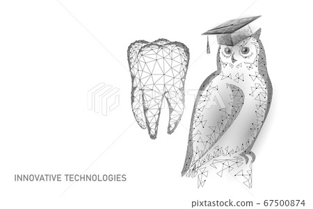 E Learning Distance Medicine Dental Graduate Stock Illustration