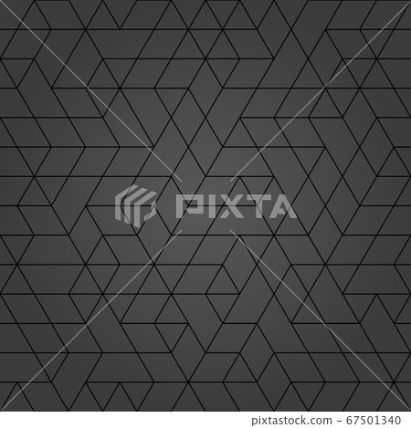 Seamless Geometric Vector Background - Stock Illustration [67501340 ...