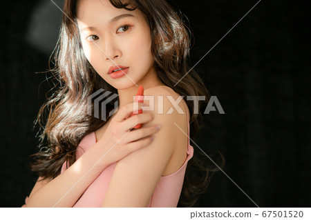 美麗女性亞洲肖像 美麗女性亞洲肖像 67501520