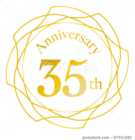 35th anniversary mark 67501895