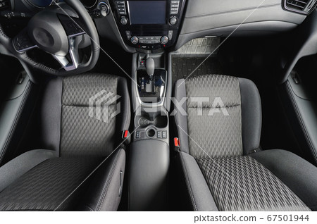 Car cockpit above top view 67501944