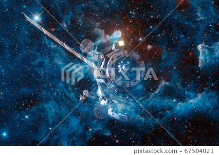 Spacecraft Launch Into Space. Elements of this image furnished by NASA Spacecraft Launch Into Space. Elements of this image furnished by NASA 67504021