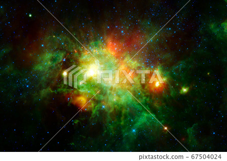 Cluster of stars. Nebula. Elements of this image furnished by NASA Cluster of stars. Nebula. Elements of this image furnished by NASA 67504024