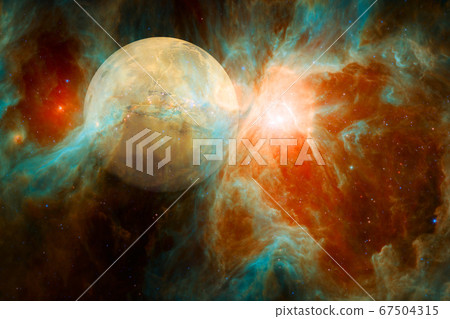 Planet Mars. Solar system. Elements of this image furnished by NASA Planet Mars. Solar system. Elements of this image furnished by NASA 67504315
