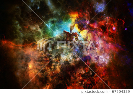 Deep space. Elements of this image furnished by NASA Deep space. Elements of this image furnished by NASA 67504329