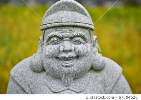 七個幸運神，惠比壽天獅雕像 67504626