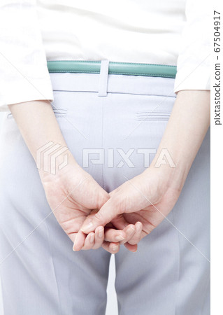 Hands behind Hands behind 67504917