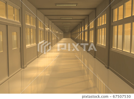 School hallway School hallway 67507530