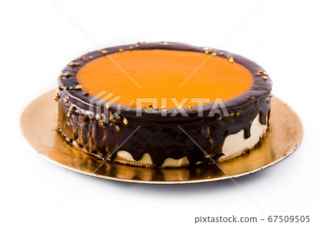San Marcos or Massini cake isolated on white background San Marcos or Massini cake isolated on white background 67509505