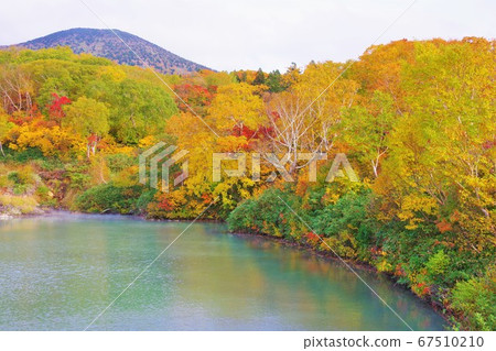 Aomori Prefecture Jigokunuma during the autumn colors Aomori Prefecture Jigokunuma during the autumn colors 67510210