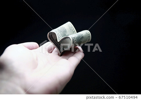 image of money hand dark background image of money hand dark background 67510494