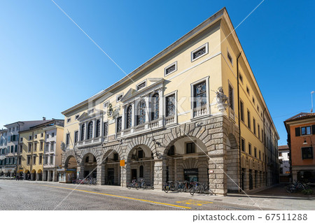 Monte di Pieta building in Udine Monte di Pieta building in Udine 67511288