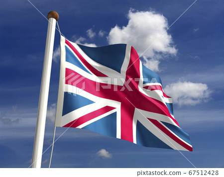 United Kingdom flag (with clipping path) 67512428